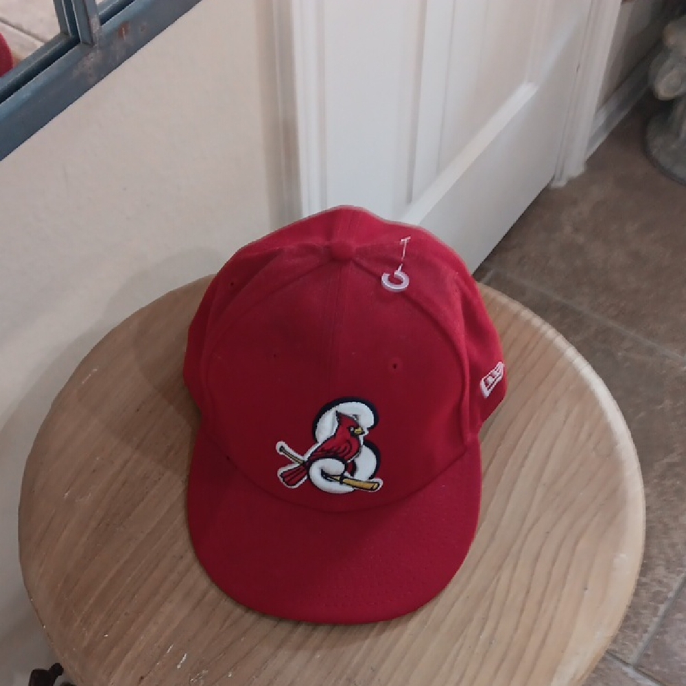 New Era Red 59FIFTY Springfield Cardinals Baseball Cap